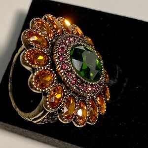 Heidi Daus “Dazzling Delight” cocktail ring
